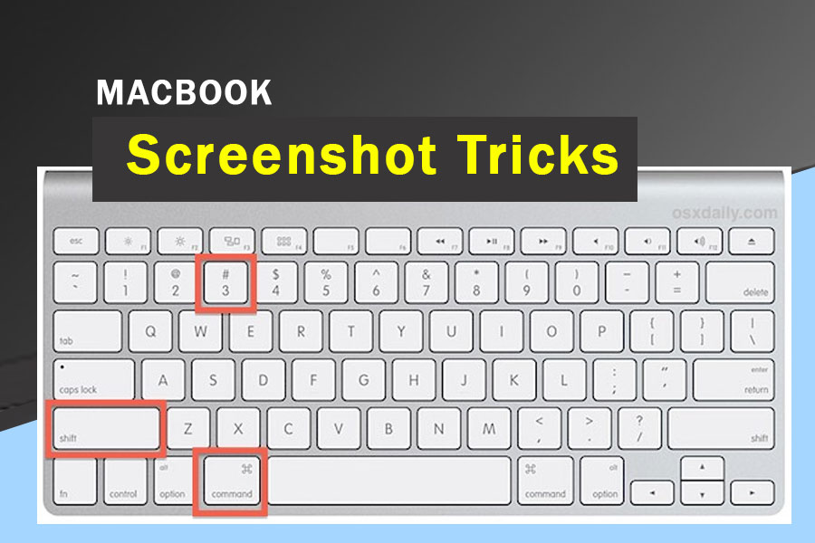 screenshot tricks macbook air